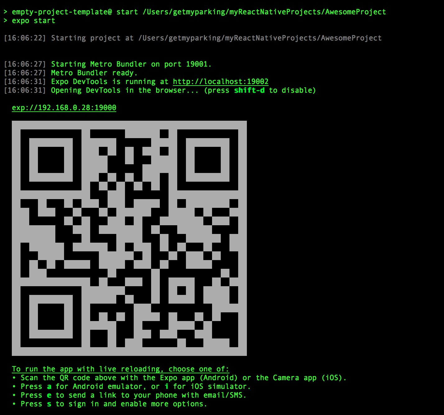 Hello World Tutorial App Using React Native For Android/ios – The Null ...